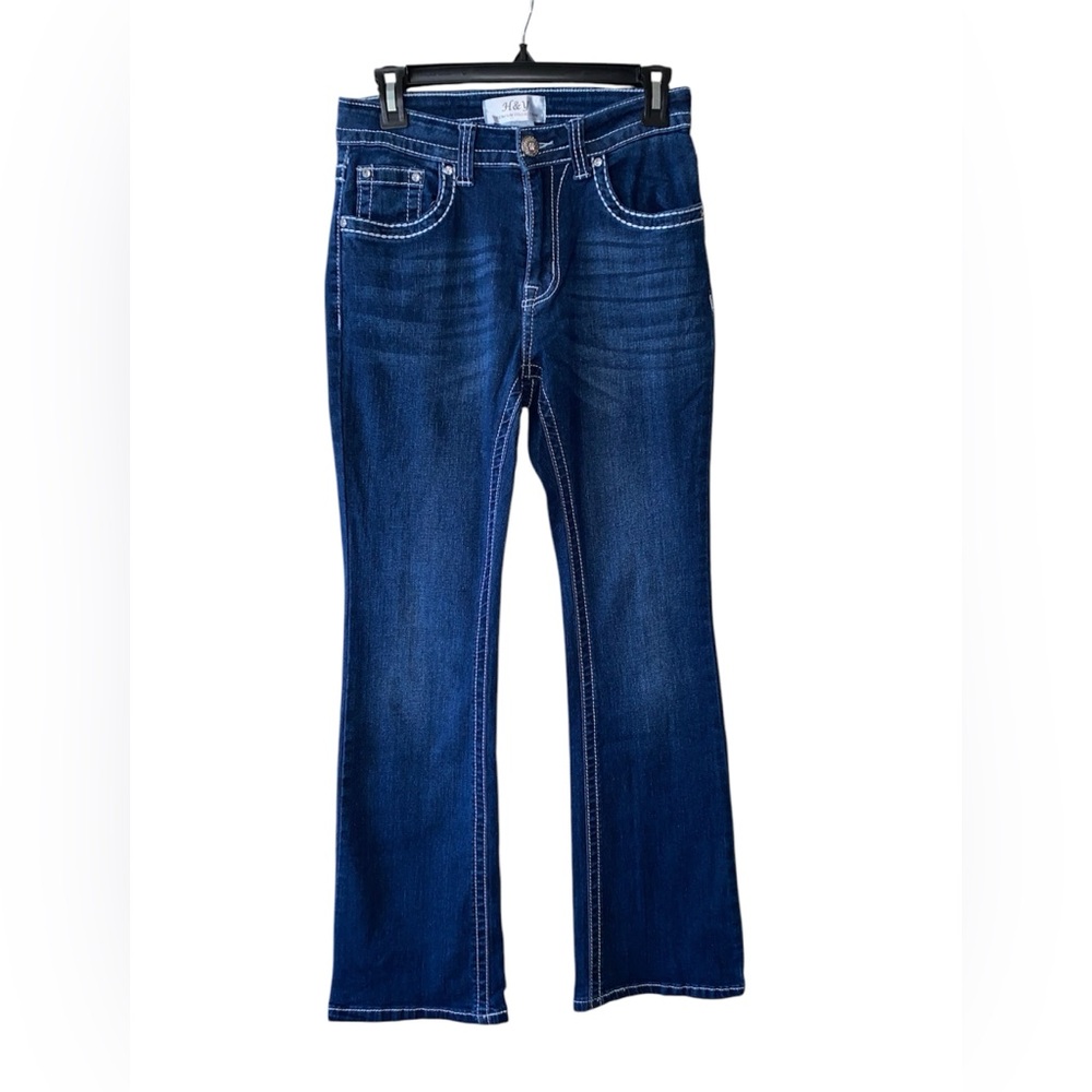 H&Y premium collection | woman’s boot cut jeans sz 7/8